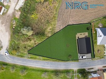 Prodej stavební parcely s projektem domu 4+kk, 900 m2, Cholt - 5