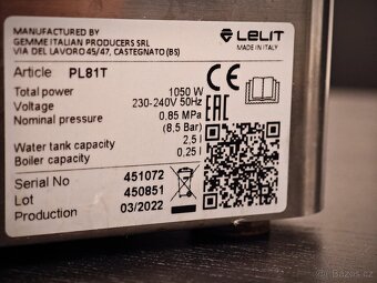 LELIT Grace PL81T – po kompletním servisu - 5