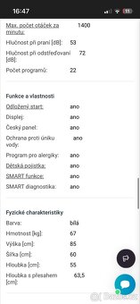 Automatická pračka - 5