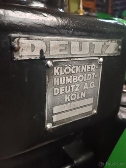Stabilní motor DEUTZ KOUPÍM - 5