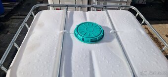 Zásobník 1.000 L - stavba  - zahrada - kontejner  - dešťovka - 5