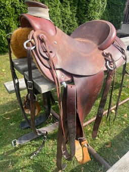 Westernové sedlo WADE - - 5