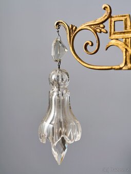 Velký lustr Art Deco na 12 žárovek - 5