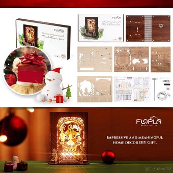 Alenka v říši divů 3D puzzle Noční světlo - 5