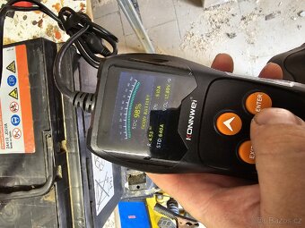 Tester autobaterií 12V KONNWEI KW600 - 5