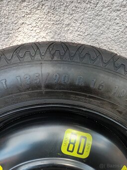 Dojezdové kolo Peugeot, Citroën 5x108 - 5