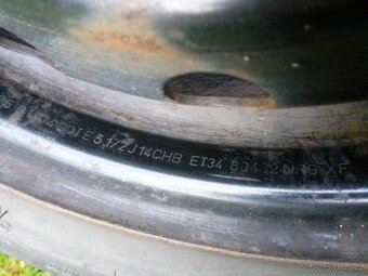 Kola - asi Citroen - MICHELIN 5 1/2 J14 CHB ET 34 - 5