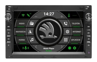VW, Škoda, Seat 7" Android 14 - s GPS a FM rádio - 5
