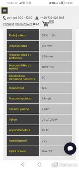 Zametací stroj s odsáváním Kärcher KM 85/50 R Bp Pack - 5