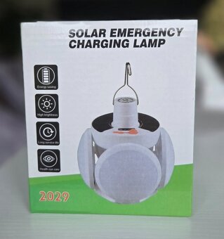 Solární LED dobíjecí světla - 3 ks - 5