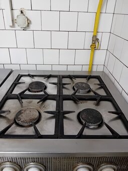 Plynový sporák gastro - 5