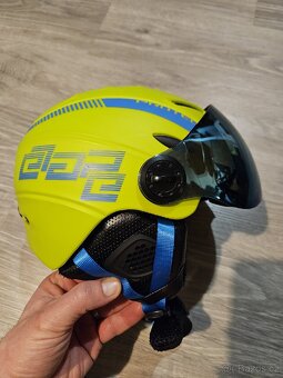 Dětská lyžařská přilba Etape RIDER PRO s visorem - 5