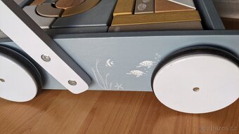 Vozíček Little Dutch s kostkami - 5