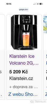 Výrobník ledu Klarstein Ice Volkano - 5
