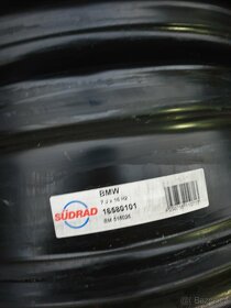 Plechové disky bmw 5x120 7jx16H2 - senzor tlaku v pneu - 5