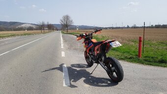Motardová kola KTM EXC + Brzdový adaptér - 5
