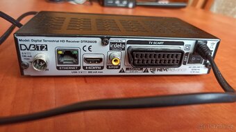 Prodám DVB-T2 Set-Top Box PHILIPS DTR3502B - 5