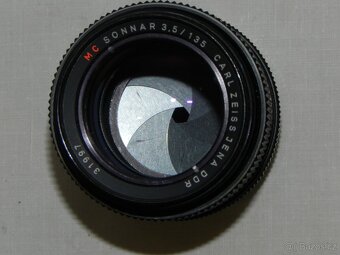 Objektiv carl zeiss jena DDR sonnar 3.5/135 - 5