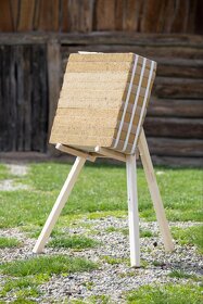 Terčovnice 62x60 cm, terč na lukostřelbu, slámový terč - 5