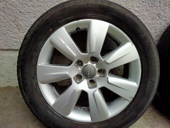 Alu kola originál Audi, 7J x r17, 5x112, ET 34, Letní pneu - 5