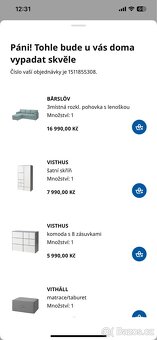 sedačka BÅRSLÖV - 5