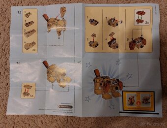 Lego Creator 3v1 30666 - Pes, lenochod a veverka - 5
