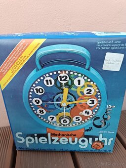 Skládací hodiny NDR s návodem v původní krabici. - 5