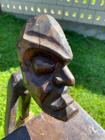 Dřevěný stojan na CD - 5