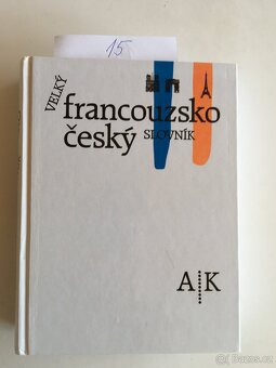 Slovníky, učebnice- francouzské, španělské, italské, němec - 5