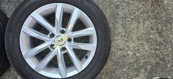 Alu kola VW 5x112, nove letní pneumatiky - 5