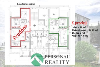Prodej byty 2+kk, 50 m2 - Lázně Kynžvart, Královské Svahy - 5