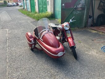 Jawa 250/353+side Velorex r.v. 1960 - 5