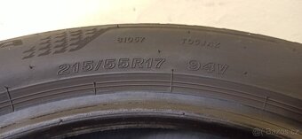 Bridgestone 215/55 R17 94V 2x4,5-5mm 2x3,5-4mm - 5