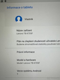 Tablet Lenovo Tab P10 - 5