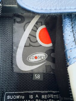 Kožená kombinéza SUOMY, vel. 58 - 5