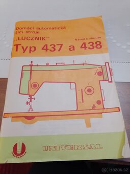 Skříňový automatický šicí stroj Lucznik Predom 438 - 5