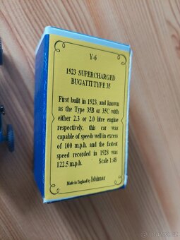 Matchbox yesteryear Y6 BUGATTI Type35 1961 - 5