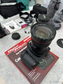 Sada Canon EOS 5D Mark II se 3 objektivy, dobrý až velmi dob - 5