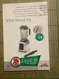 Stolní mixér ETA Vítal Blend Fit - 5