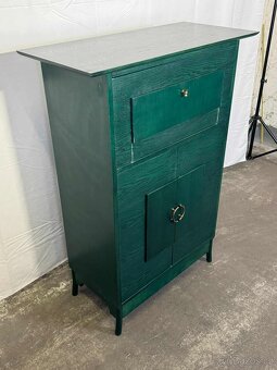 Designová zelená komoda (133005) - 5