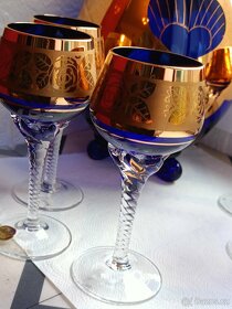 Krásný zlacený servis    SLÉVÁ - 5