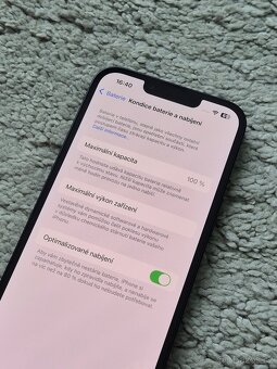 iPhone 13 128gb baterie 100% - 5