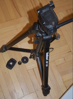 Stabilní tripod / stativ VELBON DF60, kvalitní -foto kamera - 5