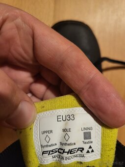 Fischer XJ Sprint vel.33 TOP stav - 5