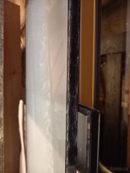 Plastová prosklená stěna s dveřmi - použitá - Rezervováno - 5
