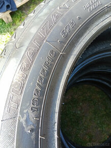 Zánovní letní pneumatiky Bridgestone 195/55/16 - 5