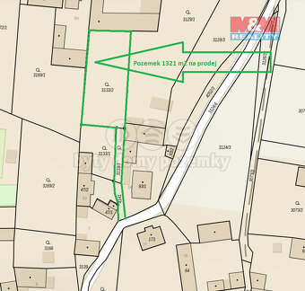 Prodej pozemku k bydlení, 1226 m², Malé Nepodřice, Dobev - 5