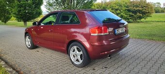 Audi A3 8P , 1.6 , 75kW , BGU , 2005 ,vínová metal - 5