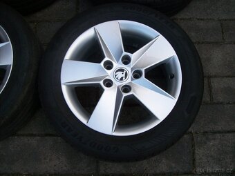 Alu kola original ŠKODA Octavia 3 16" Goodyear - 5
