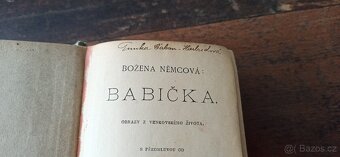 Kniha Babička, Božena Němcová, 1901, druhé vydání. - 5